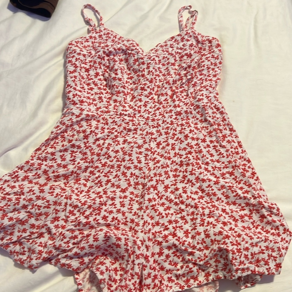 Little kids floral dress/pull over